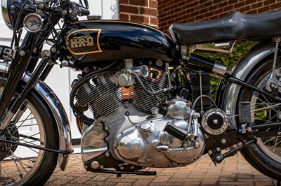 Lot 24 - 1951 Vincent HRD Rapide Series C