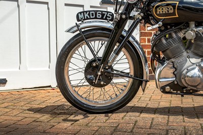 Lot 24 - 1951 Vincent HRD Rapide Series C
