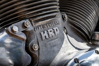 Lot 24 - 1951 Vincent HRD Rapide Series C