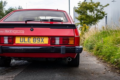 Lot 38 - 1982 Ford Capri 2.8 Injection