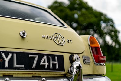 Lot 44 - 1970 MGB GT