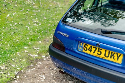 Lot 9 - 1999 Citroën Saxo VTR