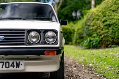 Lot 44 - 1980 Ford Escort RS2000 Custom