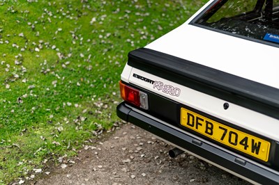 Lot 44 - 1980 Ford Escort RS2000 Custom