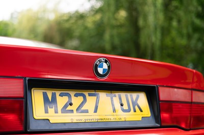 Lot 12 - 1994 BMW 840ci