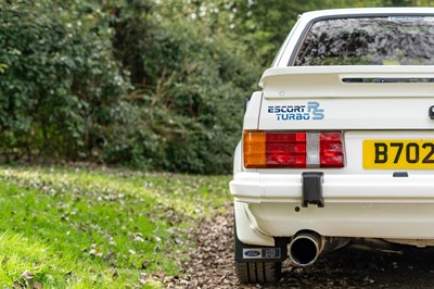 Lot 49 - 1985 Ford Escort RS Turbo S1