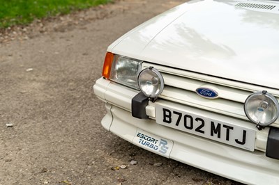 Lot 49 - 1985 Ford Escort RS Turbo S1