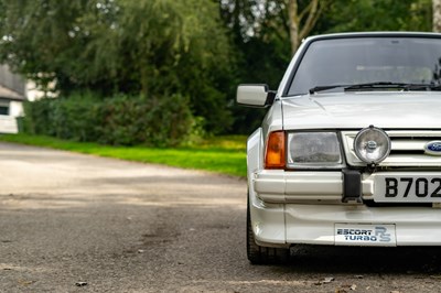 Lot 49 - 1985 Ford Escort RS Turbo S1