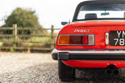 Lot 70 - 1973 Alfa Romeo Spider 2000 Veloce