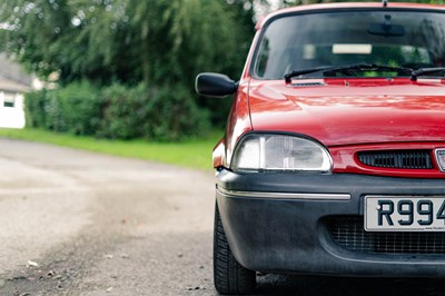Lot 10 - 1997 Rover 100 Ascot