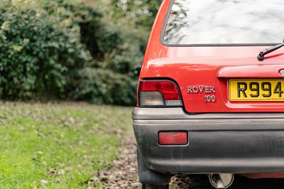 Lot 10 - 1997 Rover 100 Ascot