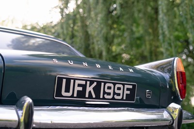 Lot 11 - 1967 Sunbeam Alpine GT Series V