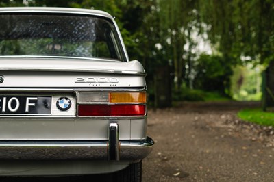 Lot 14 - 1968 BMW 2000