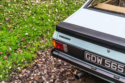 Lot 45 - 1980 Ford Escort RS2000 Custom