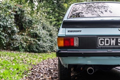 Lot 45 - 1980 Ford Escort RS2000 Custom