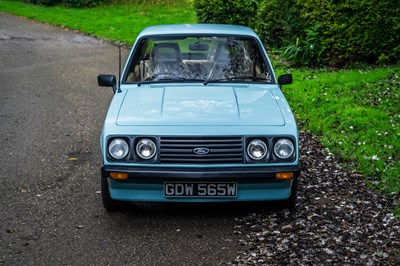 Lot 45 - 1980 Ford Escort RS2000 Custom