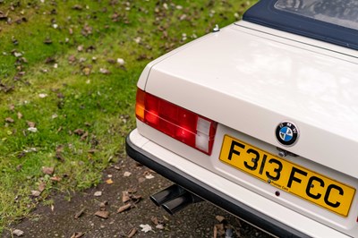 Lot 15 - 1989 BMW 325i M Sport Convertible