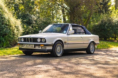 Lot 15 - 1989 BMW 325i M Sport Convertible