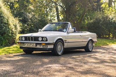 Lot 15 - 1989 BMW 325i M Sport Convertible