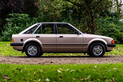 Lot 47 - 1982 Ford Escort MK 3 1.6 Ghia