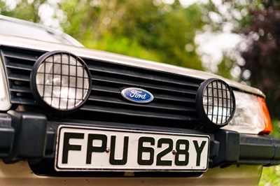 Lot 47 - 1982 Ford Escort MK 3 1.6 Ghia