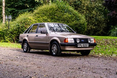 Lot 47 - 1982 Ford Escort MK 3 1.6 Ghia