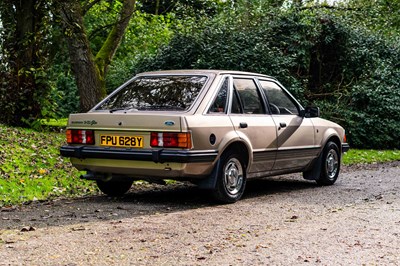 Lot 47 - 1982 Ford Escort MK 3 1.6 Ghia