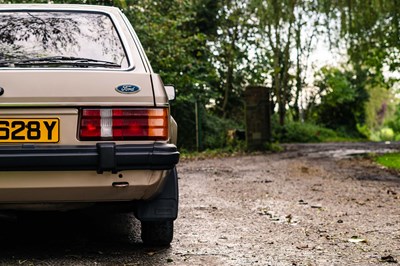 Lot 47 - 1982 Ford Escort MK 3 1.6 Ghia