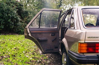 Lot 47 - 1982 Ford Escort MK 3 1.6 Ghia