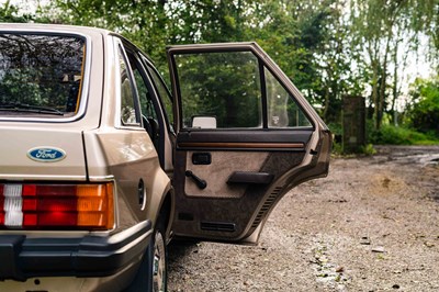 Lot 47 - 1982 Ford Escort MK 3 1.6 Ghia