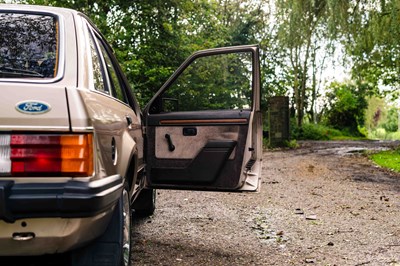 Lot 47 - 1982 Ford Escort MK 3 1.6 Ghia