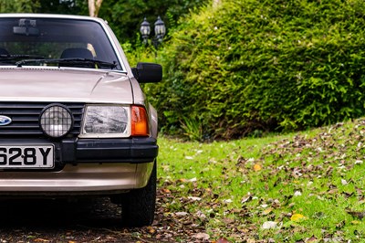 Lot 47 - 1982 Ford Escort MK 3 1.6 Ghia