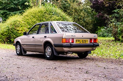 Lot 47 - 1982 Ford Escort MK 3 1.6 Ghia