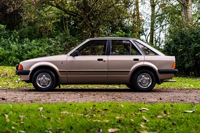 Lot 47 - 1982 Ford Escort MK 3 1.6 Ghia