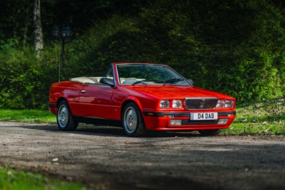 Lot 31 - 1991 Maserati Biturbo Spider