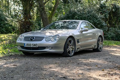 Lot 19 - 2002 Mercedes-Benz SL500