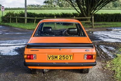 Lot 43 - 1979 Ford Escort 1600 Sport