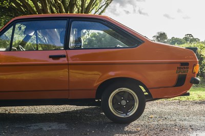 Lot 43 - 1979 Ford Escort 1600 Sport