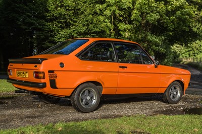 Lot 43 - 1979 Ford Escort 1600 Sport