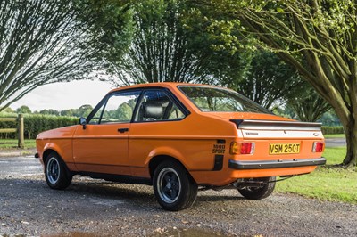 Lot 43 - 1979 Ford Escort 1600 Sport