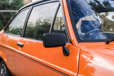 Lot 43 - 1979 Ford Escort 1600 Sport