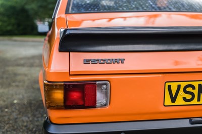 Lot 43 - 1979 Ford Escort 1600 Sport