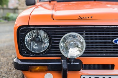 Lot 43 - 1979 Ford Escort 1600 Sport