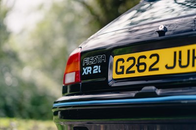 Lot 52 - 1990 Ford Fiesta XR2i