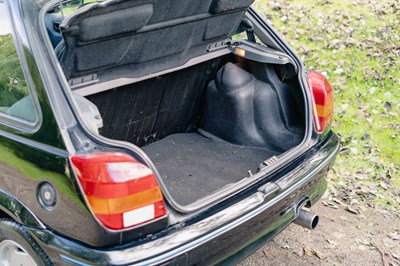 Lot 52 - 1990 Ford Fiesta XR2i