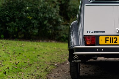 Lot 81 - 1988 Citroen 2CV Charleston