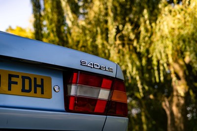 Lot 39 - 1991 Volvo 940 GLE