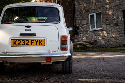 Lot 93 - 1993 Rover Mini Sprite