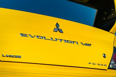 Lot 95 - 2003 Mitsubishi Evolution VIII FQ-300