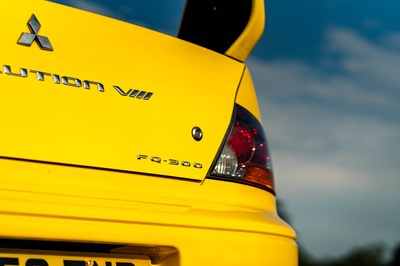 Lot 95 - 2003 Mitsubishi Evolution VIII FQ-300